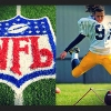 Girl Footballer Kick